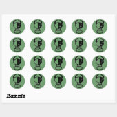 Sticker Rond Yei dot (Feuille)