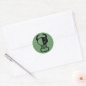 Sticker Rond Yei dot (Enveloppe)