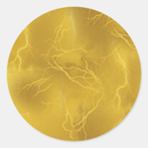 Sticker Rond yello032