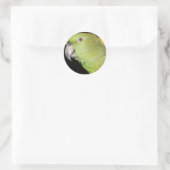 Sticker Rond Yellownape Amazon (Sac)