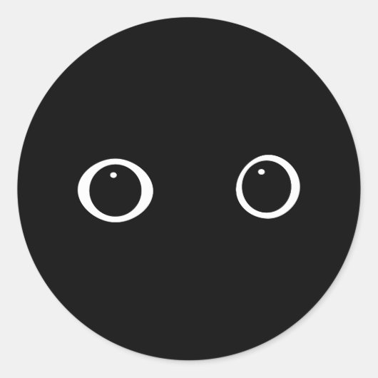 Sticker Rond Yeux (Devant)