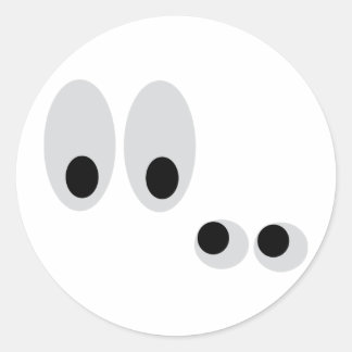 Sticker Rond yeux amusants