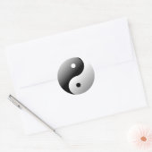 Sticker Rond Yin et Yang (Enveloppe)
