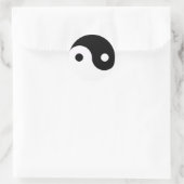 Sticker Rond Yin et Yang (Sac)