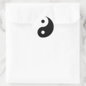 Sticker Rond Yin et Yang (Sac)