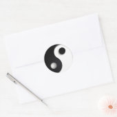 Sticker Rond Yin-yang (Enveloppe)