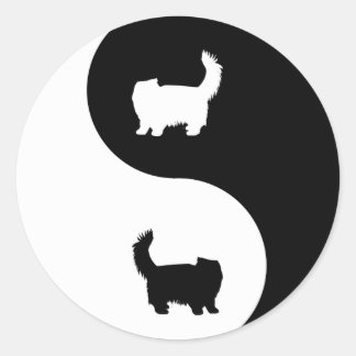 Sticker Rond Yin Yang