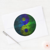 Sticker Rond Yin-yang (Enveloppe)