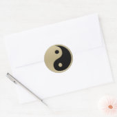Sticker Rond yin yang (Enveloppe)