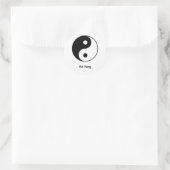 Sticker Rond Yin Yang (Sac)