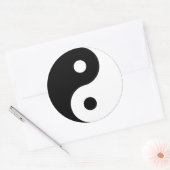 Sticker Rond Yin Yang (Enveloppe)
