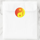 Sticker Rond Yin & Yang Climber (Sunburst) (Sac)