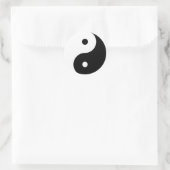 Sticker Rond Yin Yang grand (Sac)