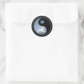 Sticker Rond Yin Yang Moon Sun (Sac)