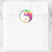 Sticker Rond Yin-Yang Tie Dye (Sac)