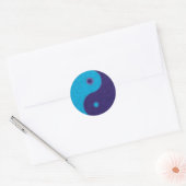 Sticker Rond Yin Yang Zen méditation tao (Enveloppe)