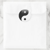 Sticker Rond Ying Yang - Yin et Yang Taoism (Sac)