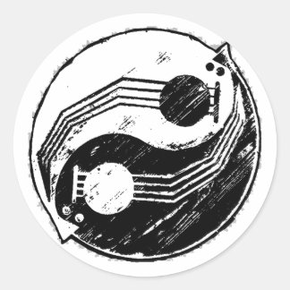 Sticker Rond Yinjo
