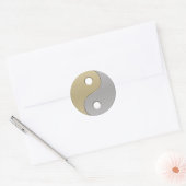 Sticker Rond yinyang (Enveloppe)