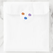 Sticker Rond Yo Yo Yo (Sac)