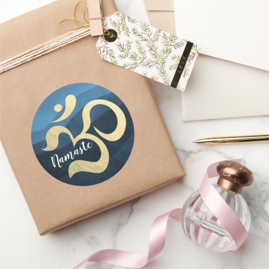 Sticker Rond Yoga Studio Méditation Instructeur Vie Entraîneur  (Cadeaux)