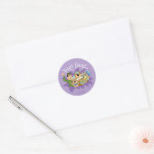 Sticker Rond Yogi Ours et amis Surprise (Enveloppe)