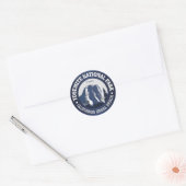 Sticker Rond Yosemite 2 (Enveloppe)