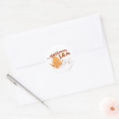 Sticker Rond Yosemite Sam Warner Bros. Présente (Enveloppe)