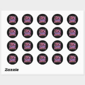 Sticker Rond You Make The Whole Cl Shimmer Cute School Gift  (Feuille)