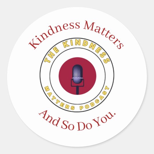 Sticker Rond You Matter (Devant)