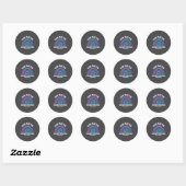 Sticker Rond You Suicide Prevention Awareness Teal &amp; Purple (Feuille)
