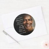 Sticker Rond Your Life was a Blessing Photo Memorial (Enveloppe)