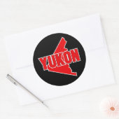 Sticker Rond Yukon (Enveloppe)