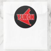 Sticker Rond Yukon (Sac)