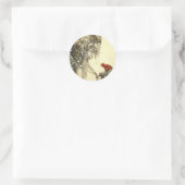 Sticker Rond Yule Goat John Bauer (Sac)