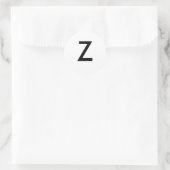 STICKER ROND Z (Sac)