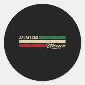 Sticker Rond Zacatecas Mexique