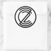 Sticker Rond Zastava (Sac)