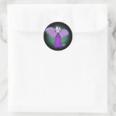 Sticker Rond Zebella & The Spider (Sac)