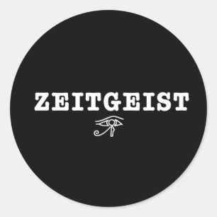 Sticker Rond Zeitgeist