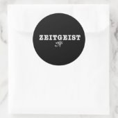 Sticker Rond Zeitgeist (Sac)