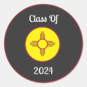 Sticker Rond Zia Sun (Devant)