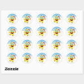 Sticker Rond Zingoz (Feuille)
