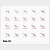 Sticker Rond Zoey ce que tu ne comprendrais pas (Feuille)