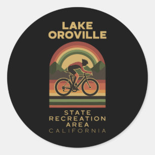 Sticker Rond Zone de loisirs de l'État du lac Oroville VTT