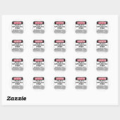 Sticker Rond Zone d'exploitation des flux (Feuille)