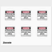 Sticker Rond Zone d'exploitation Euphonium (Feuille)
