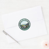 Sticker Rond Zone sauvage Dolly Sods (Enveloppe)
