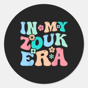 Sticker Rond Zouk Dance Festival Design Pour Danseur Zouk
