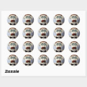 Sticker Rond Zozobra (Feuille)